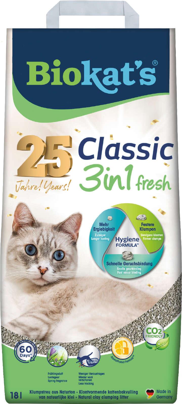 Biokat's Katzenstreu Classic 3in1 Fresh